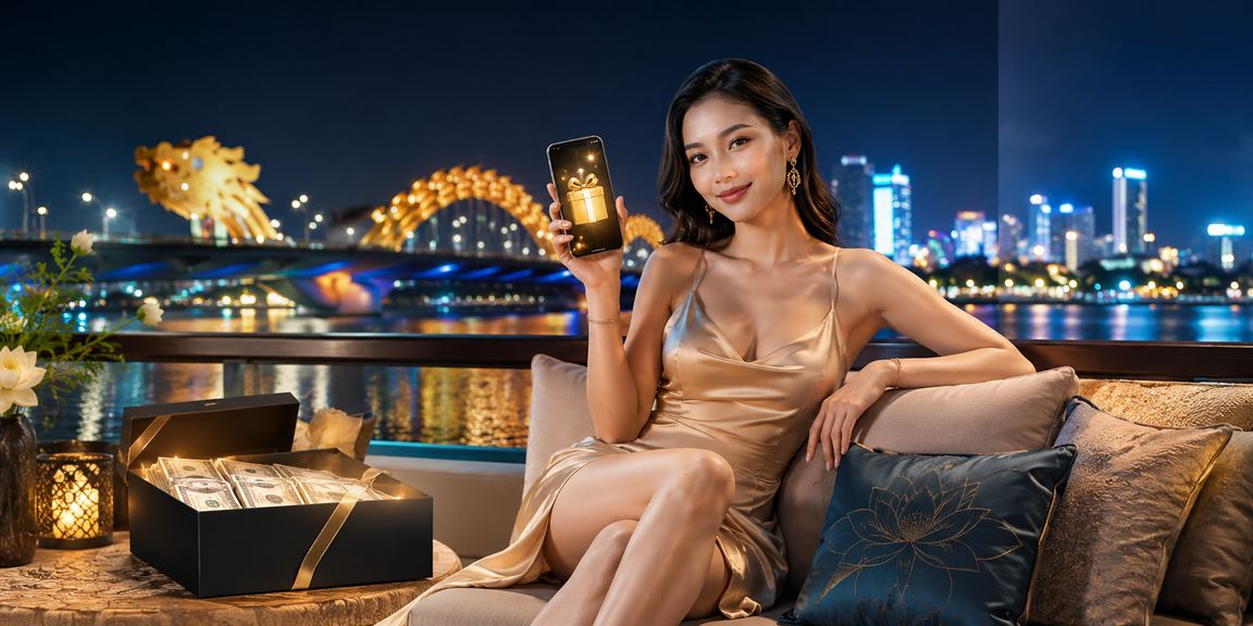 Người dùng tại Đà Nẵng thao tác nhập mã voucher trên điện thoại di động khi sử dụng bov9
